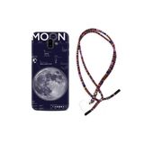kilifland Samsung Galaxy J6 Plus ile Uyumlu Kılıf Rasta Ipli Boyun Askılı Desenli Silikon Moon Info 1424