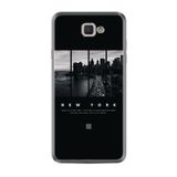 kilifland Samsung Galaxy J7 Prime J7 Prime 2 ile Uyumlu Kılıf Silikon Desen Güzel Seri New York 1612
