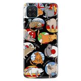 Kılıfland Samsung Galaxy M12 ile Uyumlu Silikon Kılıf, Desen Exclusive Miyavlamalar, Siyah