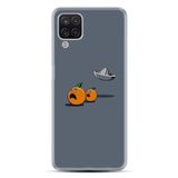 Kılıfland Samsung Galaxy M12 Uyumlu Desenli Silikon Kılıf, Gri