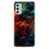 Kılıfland Samsung Galaxy M52 ile Uyumlu Boutique Baskılı Kılıf, Renk Cümbüşü