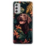 Kılıfland Samsung Galaxy M52 ile Uyumlu Boutique Baskılı Köpekçik Desenli Kılıf, Renk21