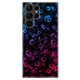 kilifland Samsung Galaxy S22 Ultra ile Uyumlu Kılıf Silikon Desen Güzel Seri Color Bubles 1697