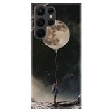 Kılıfland Samsung Galaxy S22 Ultra ile Uyumlu Silikon Kılıf, Resimli Desenli Baskılı, Pizza Tower Jackson, Siyah