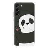 kilifland Samsung Galaxy S23 Plus ile Uyumlu Kılıf Silikon Desen Özel Seri Hello Panda 1709