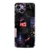 Kılıfland Samsung Galaxy S23 Pro Max Kılıf, Boutique Baskılı, Ay Pattern, Renk30
