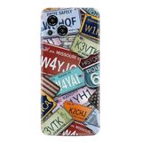 Kılıfland Samsung Galaxy S23 Pro Max Kılıf, Boutique Baskılı Plakalar Tasarımı, Renk54