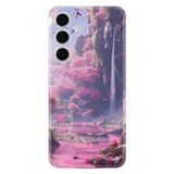 Kılıfland Samsung Galaxy S24 FE ile Uyumlu Kılıf, Boutique Baskılı, Şelale Resimli, Renk33