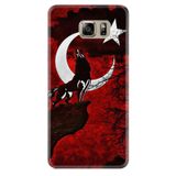 kilifland Samsung Galaxy S7 Edge ile Uyumlu Kılıf Desenli Silikon Güzel ile Uyumlu Kılıf Wolf And Moon 2 1381