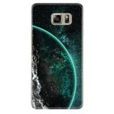 kilifland Samsung Galaxy S7 Edge ile Uyumlu Kılıf Resimli Desenli Silikon Güzel Seri Green World 1856