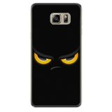 kilifland Samsung Galaxy S7 Edge ile Uyumlu Kılıf Silikon Desen Güzel Seri Black Eyes 1644