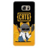 kilifland Samsung Galaxy S7 Edge ile Uyumlu Kılıf Silikon Desen Güzel Seri Cat G 1677