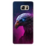 kilifland Samsung Galaxy S7 Edge ile Uyumlu Kılıf Silikon Desen Güzel Seri Kartal 1622