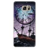 kilifland Samsung Galaxy S7 Edge ile Uyumlu Kılıf Silikon Desen Güzel Seri Time 1749