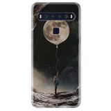Kılıfland Silikon Telefon Kılıfı, Desenli, Şeffaf, Ay Balonu Temalı