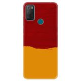 Kılıfland Silikon Telefon Kılıfı, Özel Seri Desen, Sarı Kırmızı