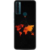 Kılıfland Silikon Telefon Kılıfı, Özel Seri Uçak Tasarımı, Siyah