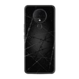 Kılıfland Spark 6 Kılıf, Silikon, Desen Özel Seri Dikenli Tel, Siyah