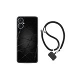 kilifland Spark 9 Pro ile Uyumlu Kılıf Ipli Boyun Askılı Desenli Silikon Dikenli Tel 1779