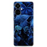Kılıfland Tecno Camon 19 Pro ile Uyumlu Silikon Kılıf, Desen Özel Seri, Mavi