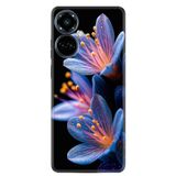 Kılıfland Tecno Camon 19 Pro Kılıf, Boutique Baskılı Çiçekler Desenli, Renk15
