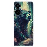 Kılıfland Tecno Camon 19 Pro Kılıf, Boutique Baskılı Resimli Bears, Renkli
