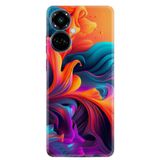 Kılıfland Tecno Camon 19 Pro Kılıf, Boutique Baskılı Resimli, Renkli Desen