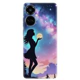 Kılıfland Tecno Camon 19 Pro Kılıf, Boutique Baskılı, Woman in Moon Tasarımı
