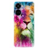 Kılıfland Tecno Camon 19 Pro Kılıf, Renkli Desenli Baskılı Silikon, Colorful Leon 2