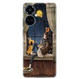 Kılıfland Tecno Camon 19 Pro Kılıf, Resimli Desenli Baskılı Silikon, Camera Glass, Renk53