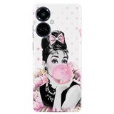 Kılıfland Tecno Camon 19 Pro Kılıf, Resimli Desenli Baskılı Silikon, Renk117