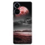 Kılıfland Tecno Camon 19 Pro Kılıf, Silikon, Platinium Series, Resimli Desenli, Red World