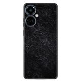 Kılıfland Tecno Camon 19 Pro Uyumlu Kılıf, Resimli Desenli Silikon, Platinium Series, Siyah