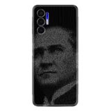 Kılıfland Tecno Pova 3 ile Uyumlu Kılıf, Hayat Serisi Desenli, Silikon, Siyah
