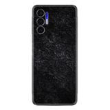 Kılıfland Tecno Pova 3 ile Uyumlu Kılıf, Resimli Desenli Silikon, Platinium Series, Siyah