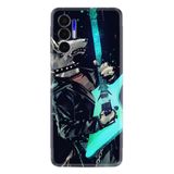 Kılıfland Tecno Pova 3 ile Uyumlu Silikon Kılıf, Desen Özel Seri Dog Guitar, Siyah