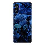 Kılıfland Tecno Pova 3 ile Uyumlu Silikon Kılıf, Desen Özel Seri, Mavi, Blue Foid