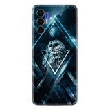 Kılıfland Tecno Pova 3 ile Uyumlu Silikon Kılıf, Desen Özel Seri, Old Owl, Siyah