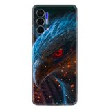 Kılıfland Tecno Pova 3 ile Uyumlu Silikon Kılıf, Şahin Desen, Özel Seri