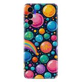 Kılıfland Tecno Pova 3 Kılıf, Boutique Baskılı, Renkli Balonlar Desenli