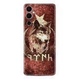 Kılıfland Tecno Pova 4 ile Uyumlu Silikon Kılıf, Göktürk 3 Desenli Baskılı, Bordo