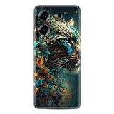 Kılıfland Tecno Pova 5 ile Uyumlu Kılıf, Hayat Serisi, Snow Leopard Desenli, Silikon, Arka Kapak