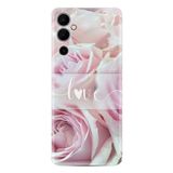 Kılıfland Tecno Pova Neo 2 ile Uyumlu Kılıf, Hayat Serisi, Love White Flowers Desenli, Silikon, Beyaz