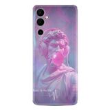 Kılıfland Tecno Pova Neo 2 ile Uyumlu Kılıf, Silikon, Music is My Life Desenli, Mor
