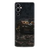 Kılıfland Tecno Pova Neo 2 ile Uyumlu Silikon Kılıf, Desen Özel Seri, Black Car, Siyah