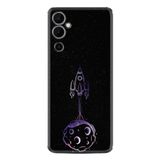 Kılıfland Tecno Pova Neo 2 ile Uyumlu Silikon Kılıf, Desen Özel Seri Master Space, Siyah