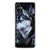 Kılıfland Tecno Pova Neo 2 ile Uyumlu Silikon Kılıf, Neon Köpek Gözü Desen, Siyah