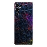 Kılıfland Tecno Pova Neo 2 ile Uyumlu Silikon Kılıf, Renkli Prizmalar Deseni