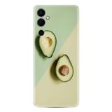 Kılıfland Tecno Pova Neo 2 ile Uyumlu Silikon Kılıf, Resimli Desenli Baskılı, Avokado Yeşil
