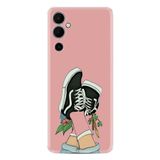 Kılıfland Tecno Pova Neo 2 ile Uyumlu Silikon Kılıf, Resimli Desenli Baskılı, Pembe, Dog And Girl